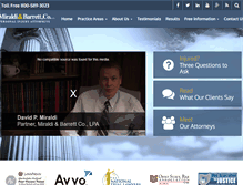 Tablet Screenshot of mirbar.com